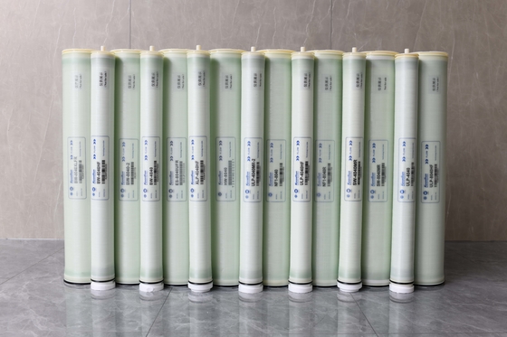 2-11Ph Polyamide RO Membranı XLP-8040 Endüstriyel Ro Membranı 100 Psi Basınç