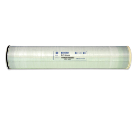 Alt basınçlı 225psi RO zarı BW-8040 tuzlu su için